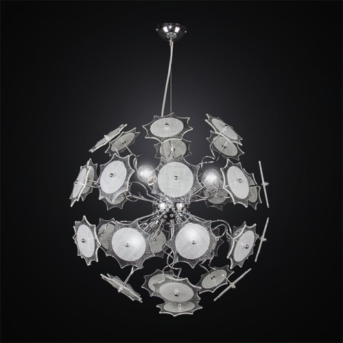 Lustre moderne avec - lustre, verres