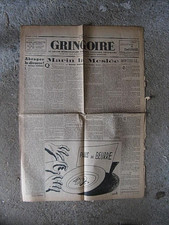 ++"528.14"   ANCIEN JOURNAL   "GRINGOIRE"    19 SEPTEMBRE 1940
