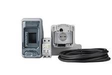 Prise pour voitures électriques, système de charge avec compteur électrique...