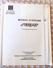 MANUEL ATELIER MOBYLETTE SCOPER PEUGEOT complet