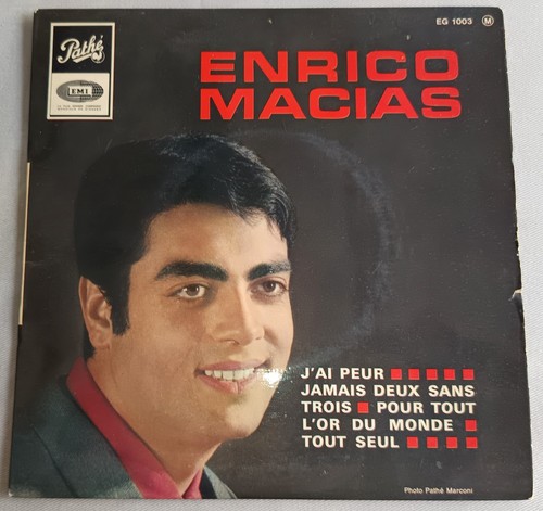 Enrico macias peur - -, ep