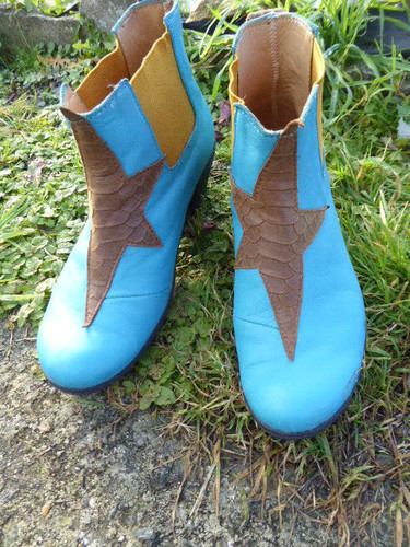 Bottines fantaisie créateur - fantaisie,