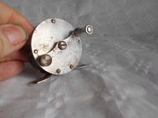 Ancien moulinet pêche à la mouche français 5 cm avec tambour 3,5 cms années 40 aluminium