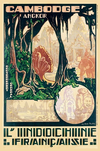 Indochine angkor rhik poster - angkor,