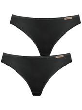 Lot de 2 String Femme earth