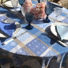 Nappe ronde 1m80 jacquard