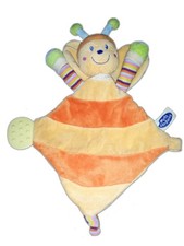 Doudou plat Abeille Papillon