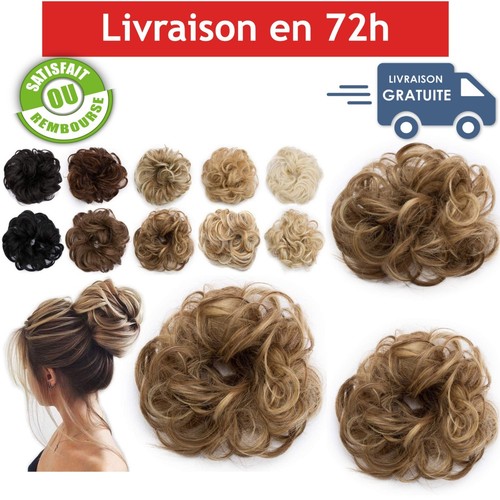 Postiche chignon ondulé cm - postiche,