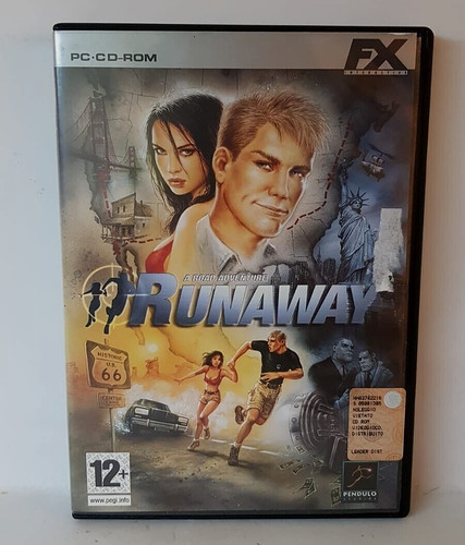 Runaway cd rom - -, pc