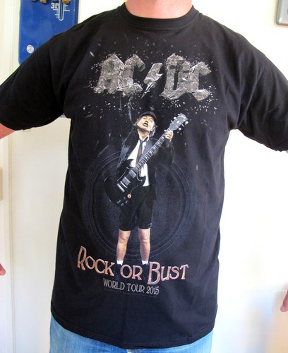 Concert shirt neuf new - ac/dc,
