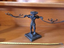 statue bronze laiton ? porteur