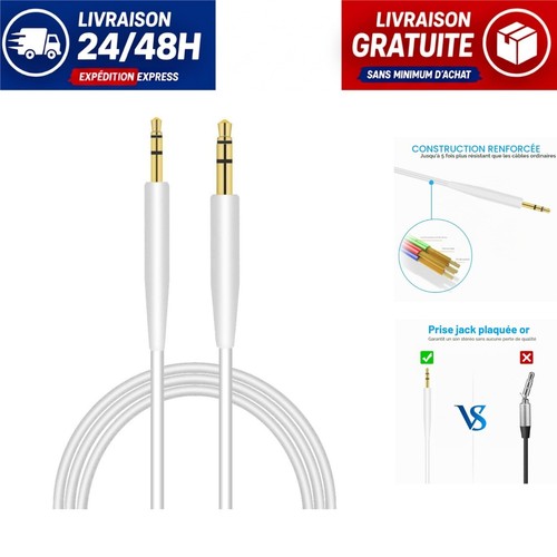 Câble audio stéréo jack 5 - câble,