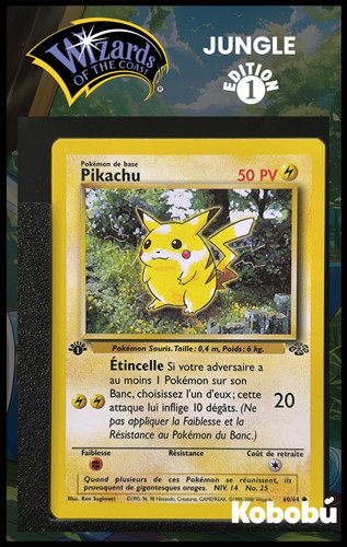 Carte pokémon pikachu 64 - pikachu, 60/64