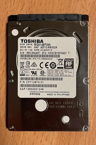 Toshiba mq01acf050 500 5 - toshiba,
