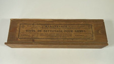 Ancienne boite Nécessaire Nettoyage De Fusil Manufrance Saint Etienne