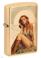 Zippo cowgirl - zippo, ★