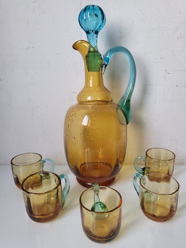 Petite carafe verres - 5,