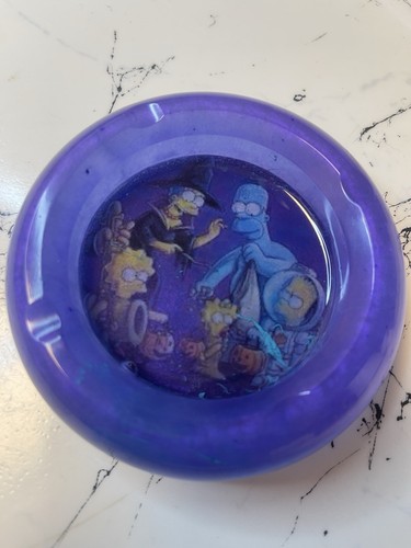 The simpsons halloween ashtray - halloween,