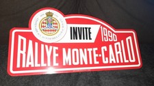 Plaque Rallye  Monte Carlo 1990  Plate Placca Targa