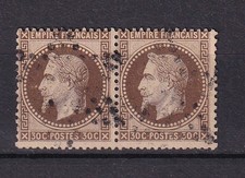 NAPOLEON N° 30 PAIRE OBL COTE 60€ / 2 SCANS 