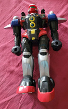 VINTAGE GRAND ROBOT  COSMOS DEFENDER A PILE FONCTIONNEL INCOMPLET