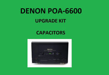 Amplificateur stéréo DENON POA-6600 Repair KIT - tous les condensateurs