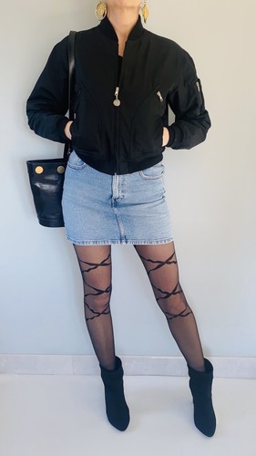 Blouson bomber jacket cropped