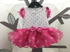 Disney Baby body jupe tulle avec noeud pour déguisement Minnie 6-9 mois