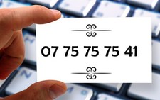 Numéro sympa, numéro téléphone, VIP , numéro facile à retenir 07 75 75 75 41