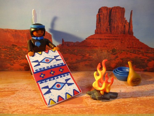 Playmobil western indiens - /, /