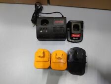 Lot De 5 Ryobi BC-144T & 12V Chargeur & BPP-1213 Chargeurs & Piles Pour Pièces