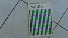 annees 80-Notice-brochure- Machines tricoter KNIT-LEADER KL 113-vintage!