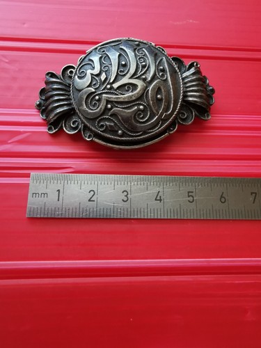 Ancienne broche argent - broche,