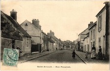 Cpa arnoult yvelines rue - arnoult,