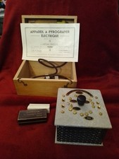 Ancien appareil à pyrograver électrique Dupré & Cie à Paris