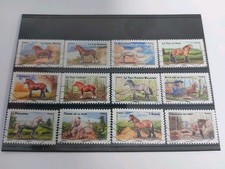 Serie Timbres Français Oblitérés 2013 Chevaux De Trait De Nos Régions