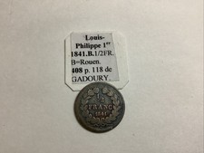 Louis Philippe I 1/2 Franc 1841 B