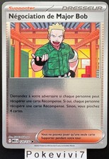 Carte Pokemon NEGOCIATION DE MAJOR BOB 120/132 REVERSE ME01 MEG FR NEUF