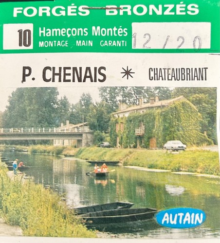 Pochette hameçons - 10,