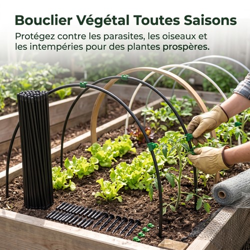 Arceaux serre pour potager - pour,