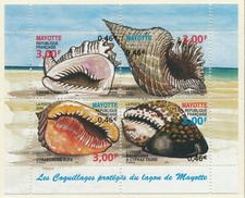Timbre Mayotte BF 4** neuf