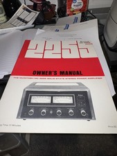 McIntosh MC2255 Stereo Power