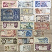 20 billets Banque Du Monde