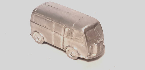 160 fourgon peugeot d4 - 1:160,, à