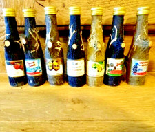 Lot de 7 Mignonettes forme tronc de bois - DENISET KLAINGUER -PONTARLIER