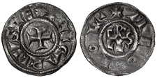 France denier charlemagne - denier,,