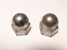 2 anciens stock Ecrou borgne diamètre 8 mm velo vintage collier puky draisienne