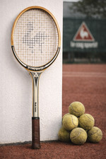 Raquette Tennis Vintage Le Coq
