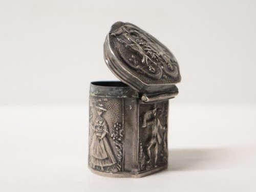 Ancienne boite argent - ancienne,