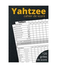 Yahtzee cahier de score: Le